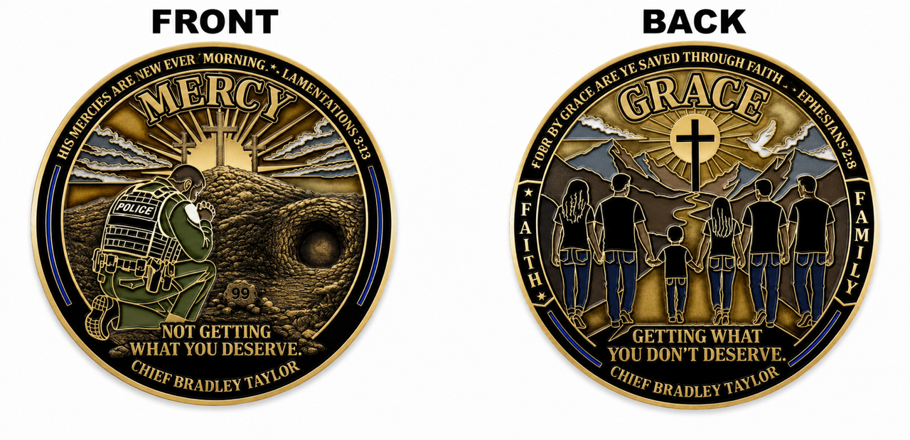 More Than a Challenge Coin... It's a Testament.
