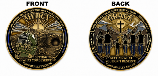 More Than a Challenge Coin... It's a Testament.